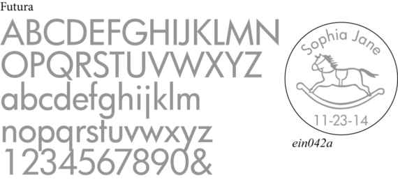 Futura Font for Stencils