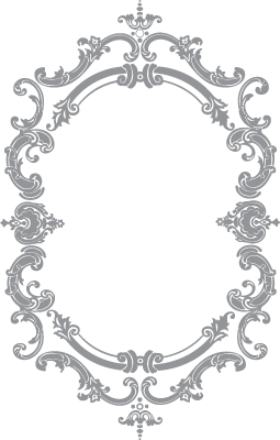 French Oval Frame