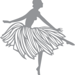 Dancer in a flowing dress