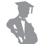 Male Graduate with Name and Date
