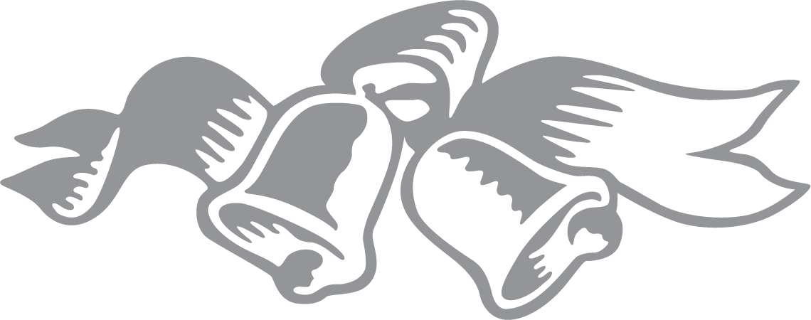 Wedding Bells and Banner - Pre-cut Patterns
